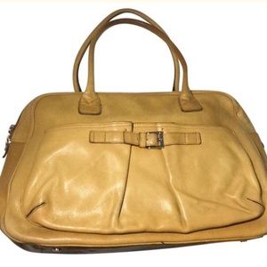 Max Mara Leather weekender